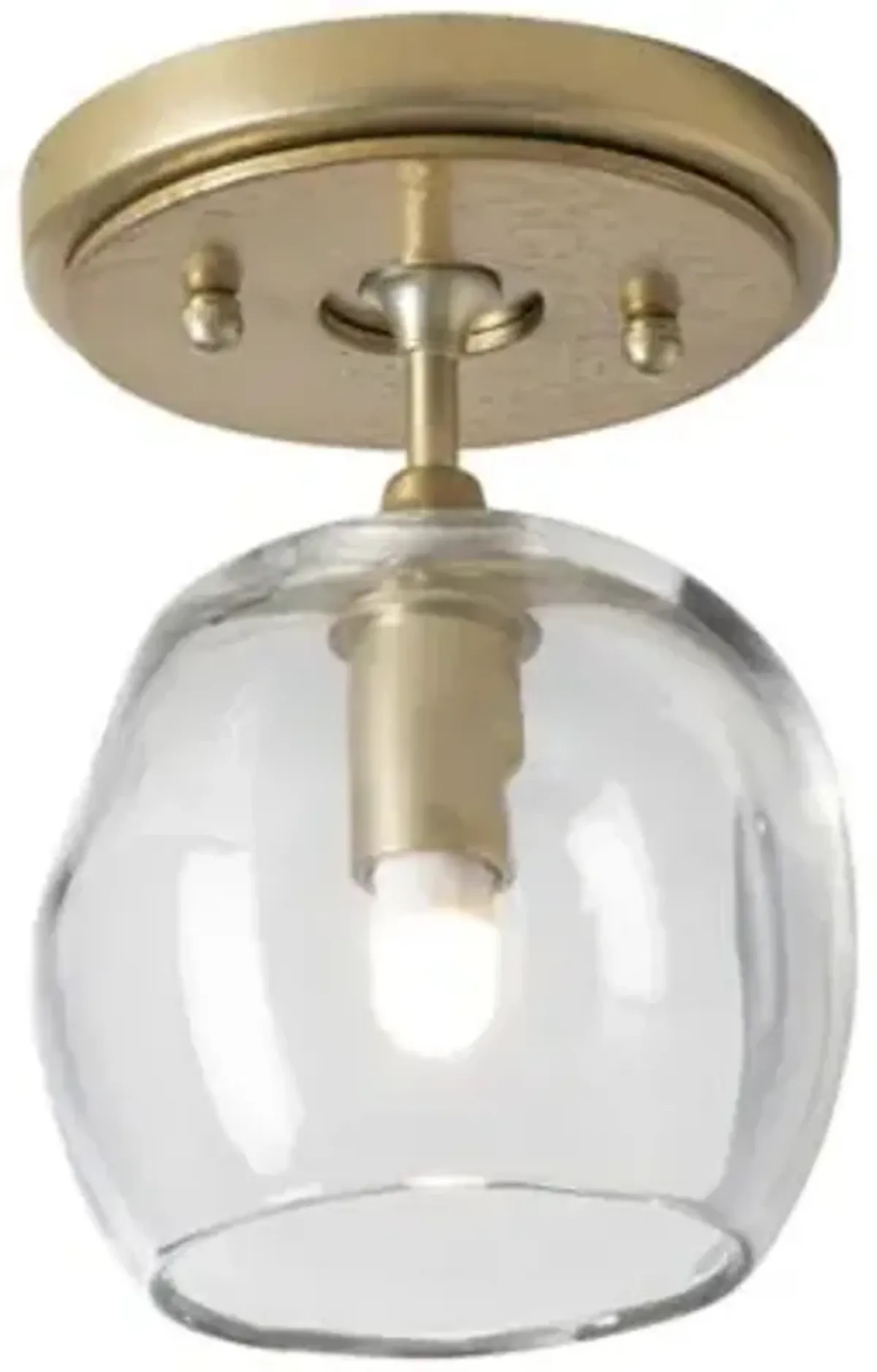 Ume 1-Light Semi-Flushmount