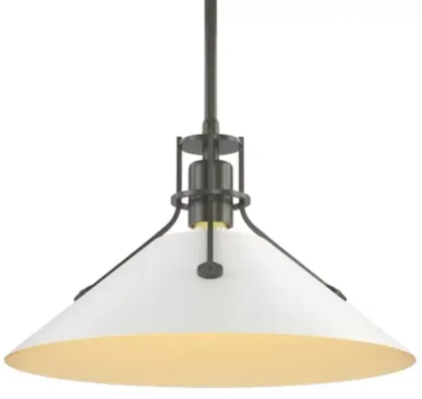 Henry Medium Steel Shade Pendant