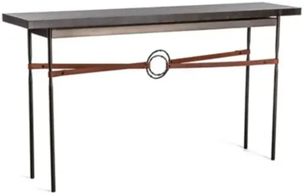 Equus Wood Top Rectangular Console Table