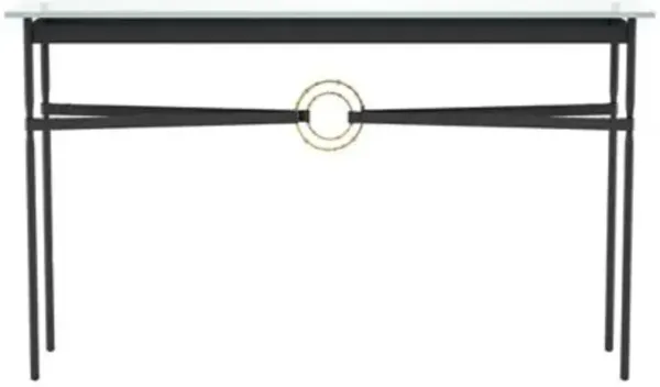 Equus Glass Top Console Table