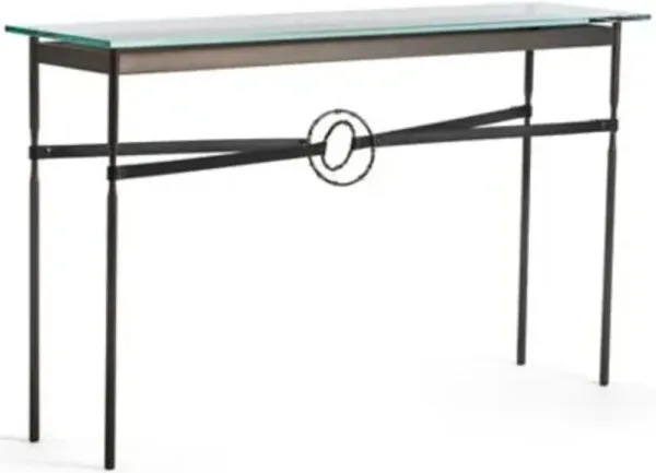 Equus Glass Top Console Table