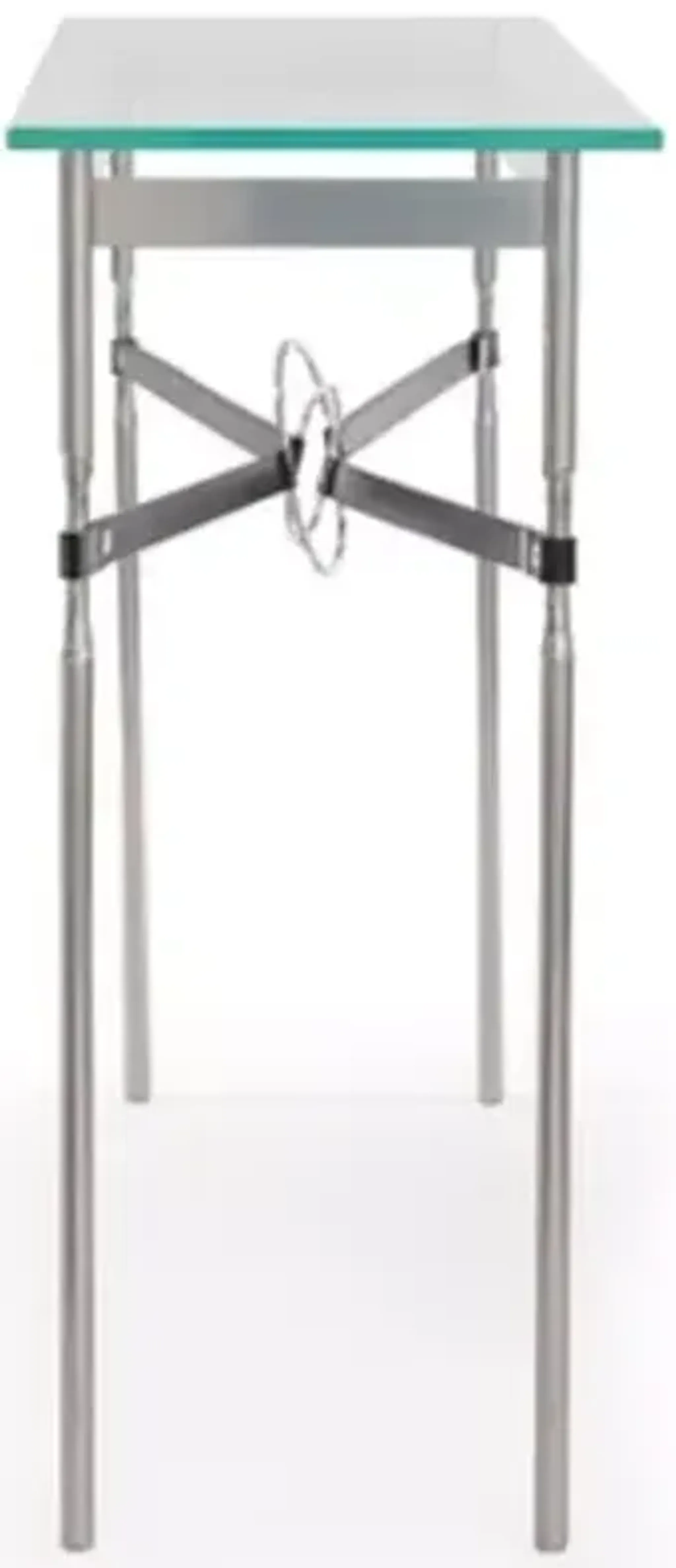 Equus Glass Top Console Table Lumens Light Living | Furniture.com