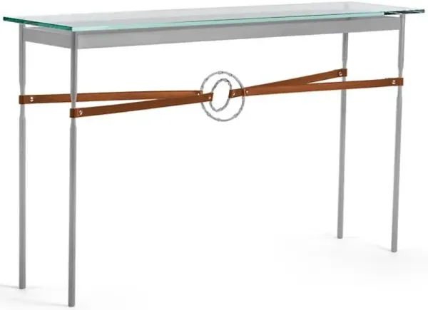 Equus Glass Top Console Table