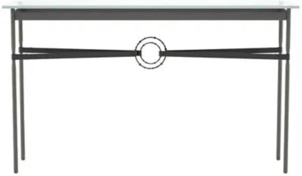 Equus Glass Top Console Table