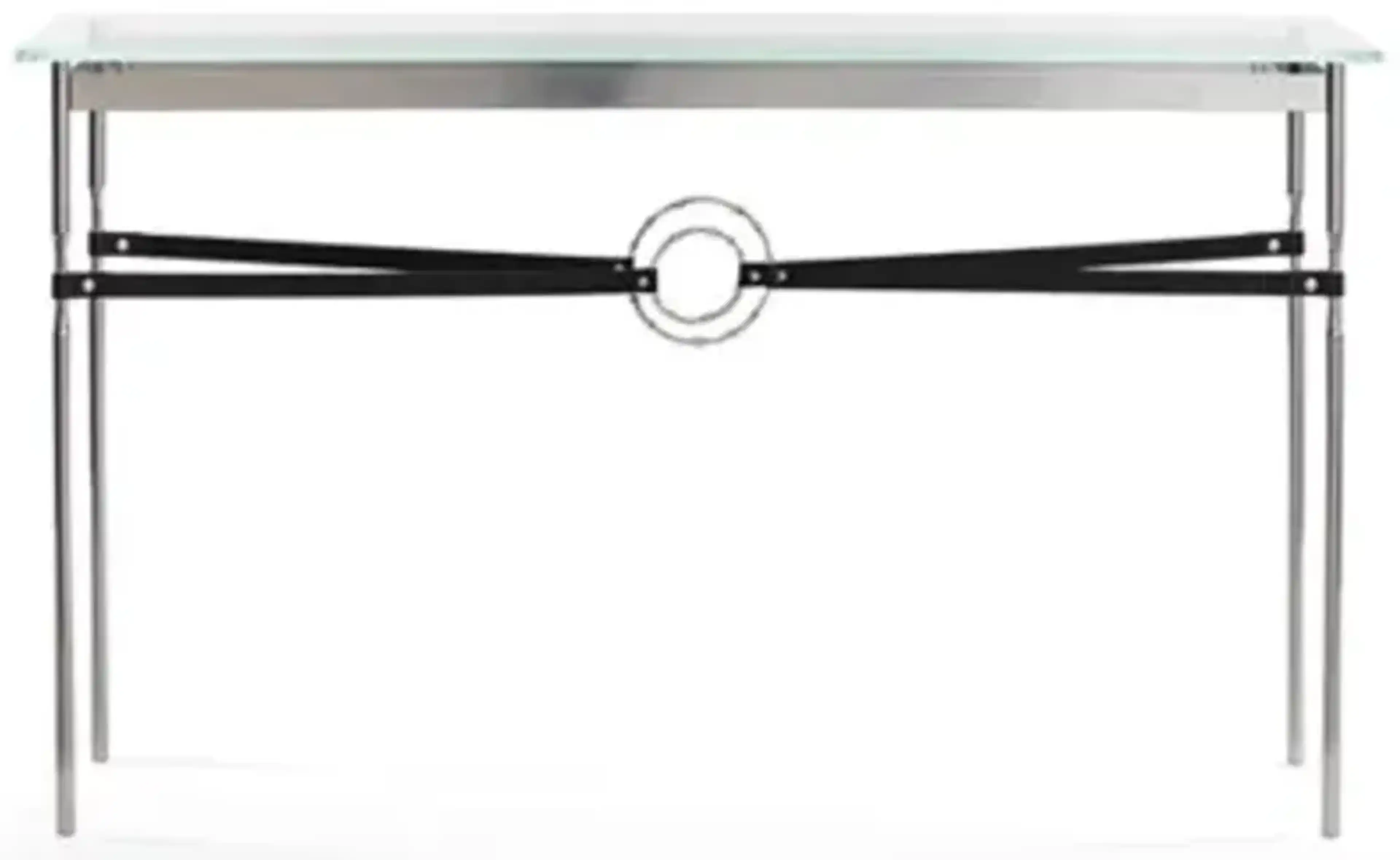 Equus Glass Top Console Table Lumens Light Living | Furniture.com