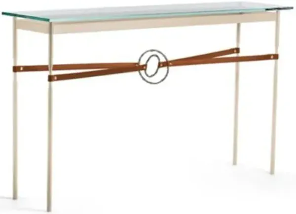 Equus Glass Top Console Table