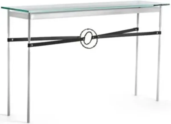 Equus Glass Top Console Table