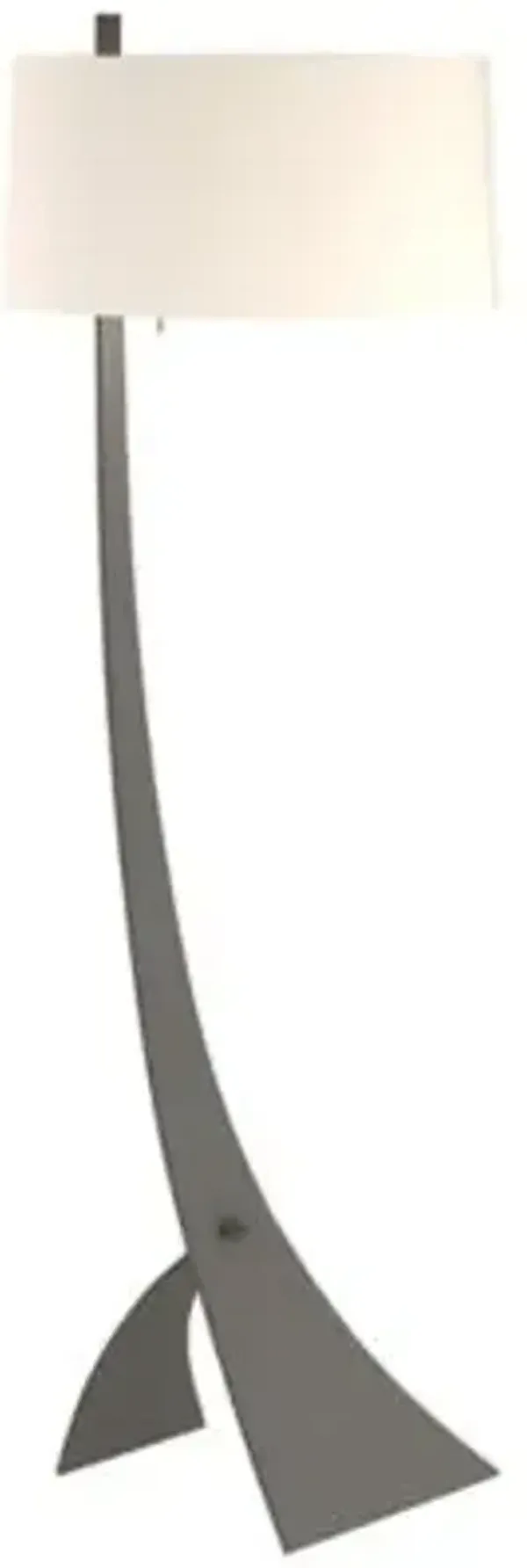 Stasis Floor Lamp with Glass