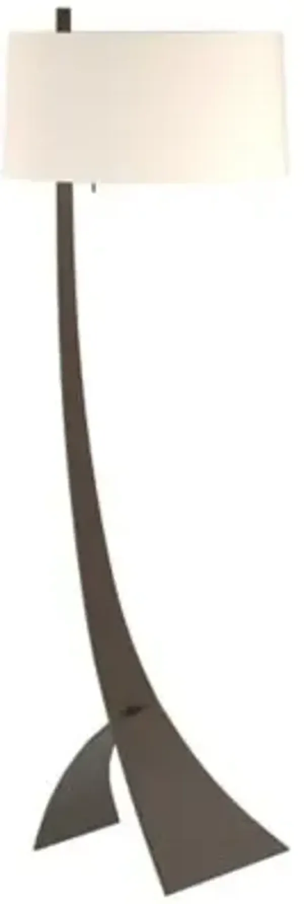 Stasis Floor Lamp with Glass