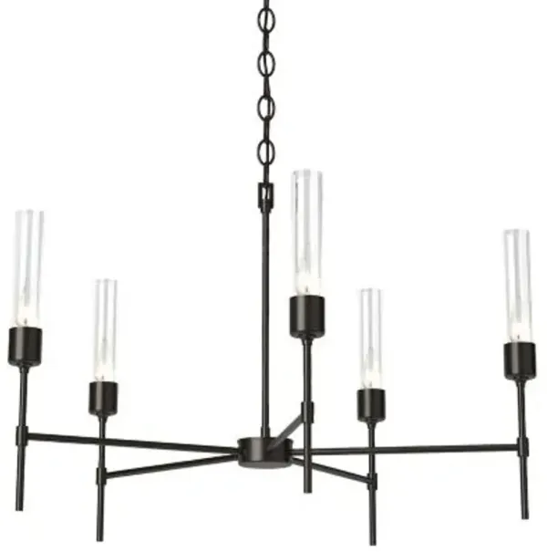 Vela 5 Arm Chandelier
