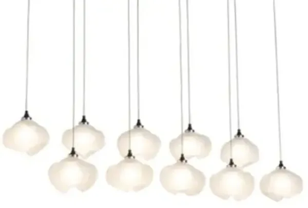 Ume Rectangular Multi-Light Pendant