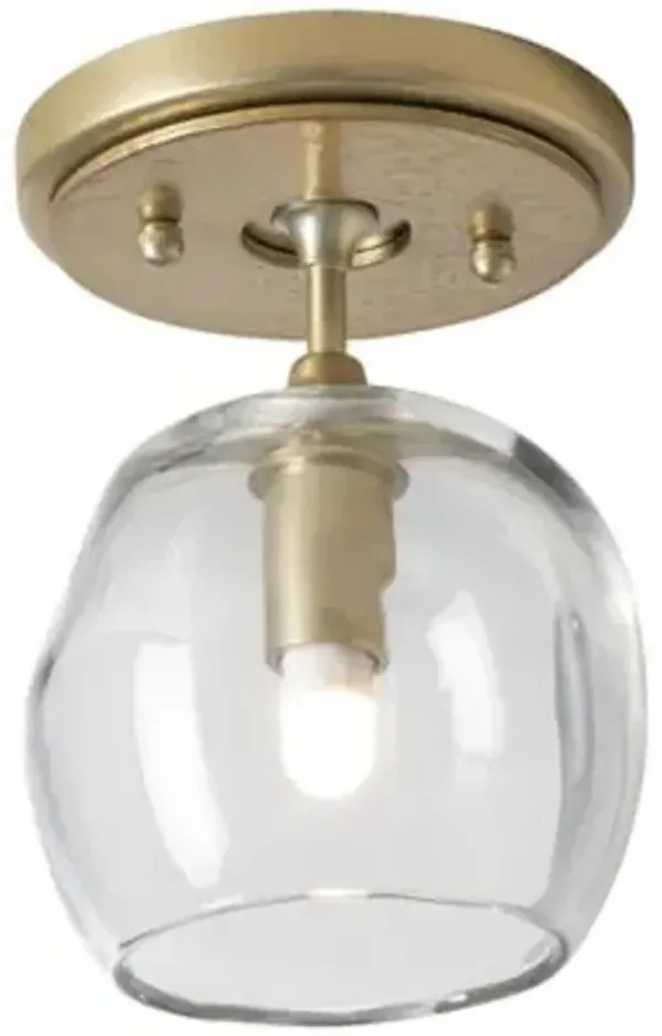 Ume 1-Light Semi-Flushmount