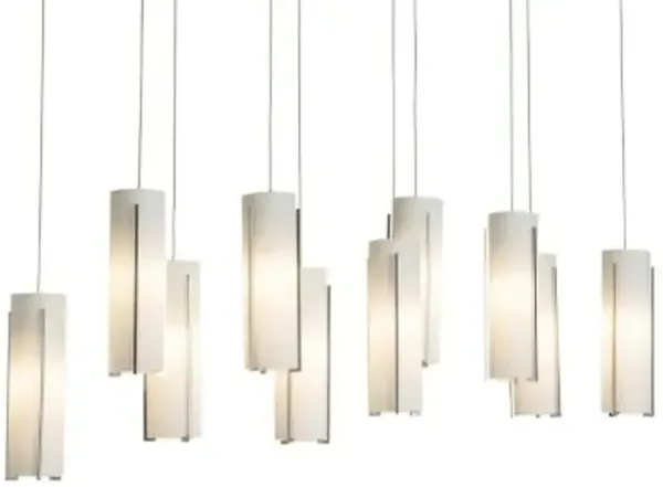 Exos 10-Light Rectangular Pendant