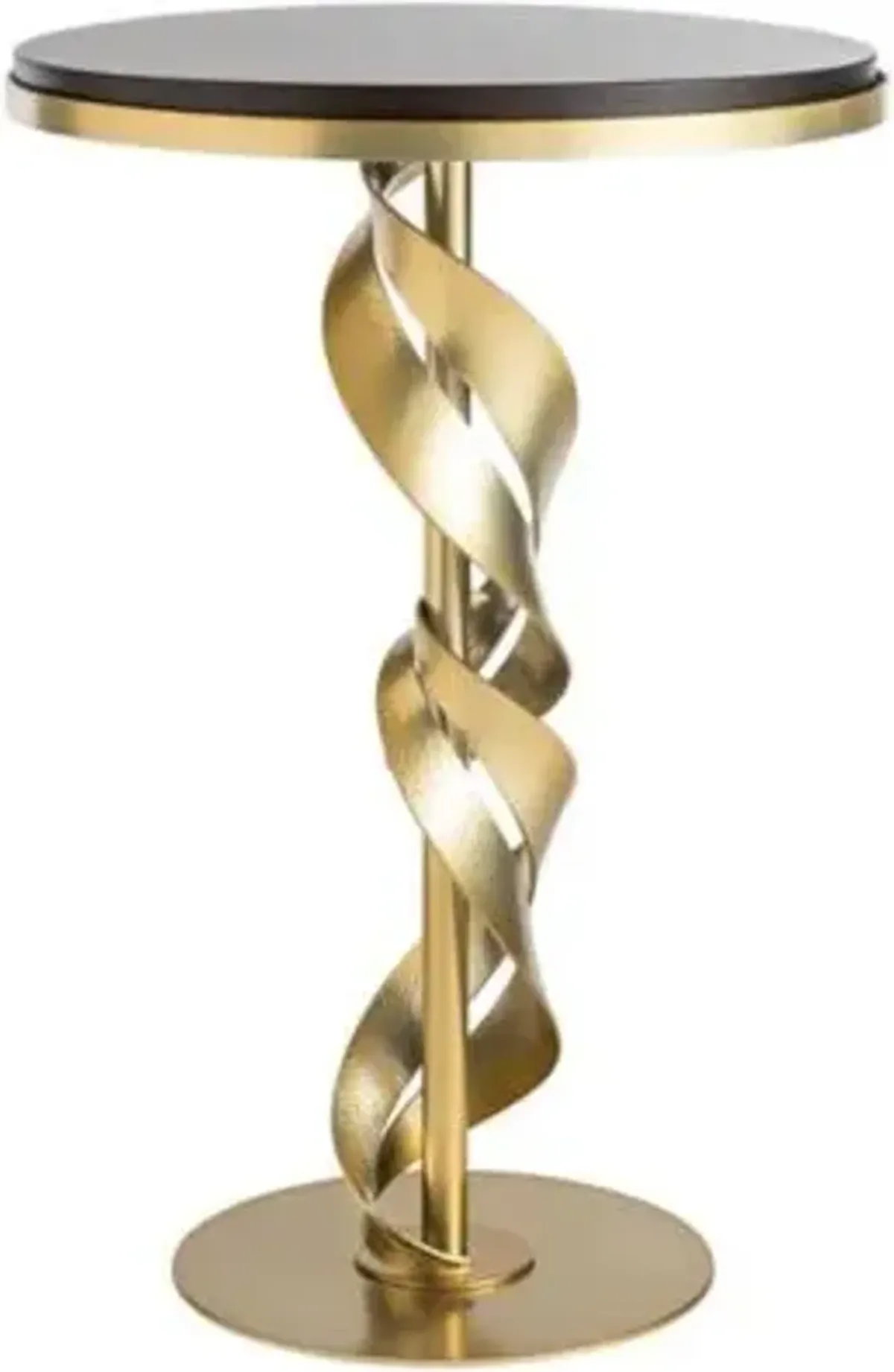 Folio Wood Top Accent Table