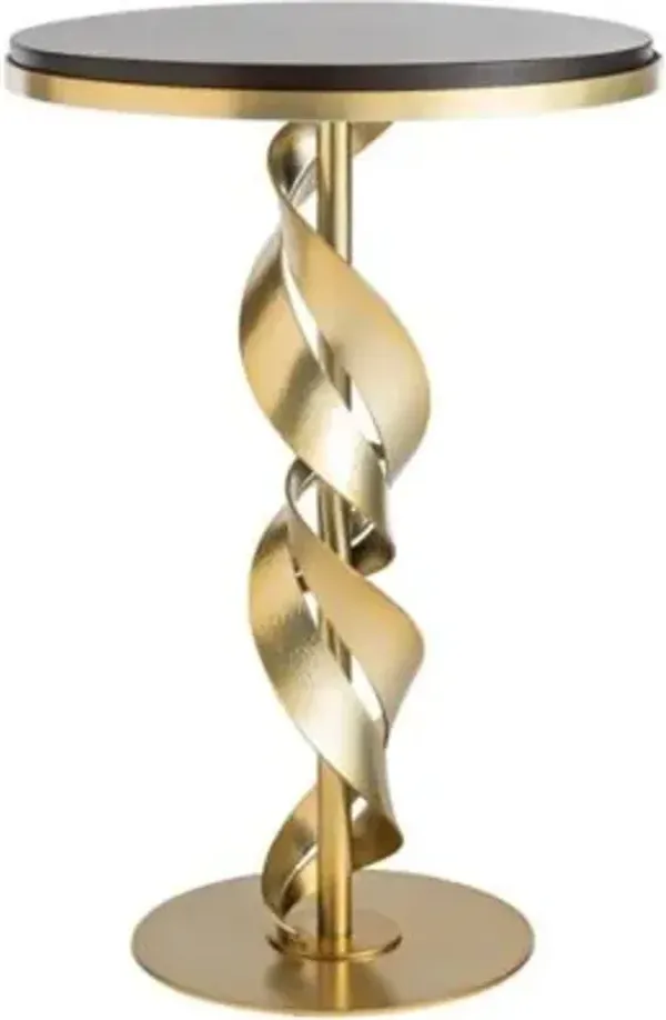 Folio Wood Top Accent Table