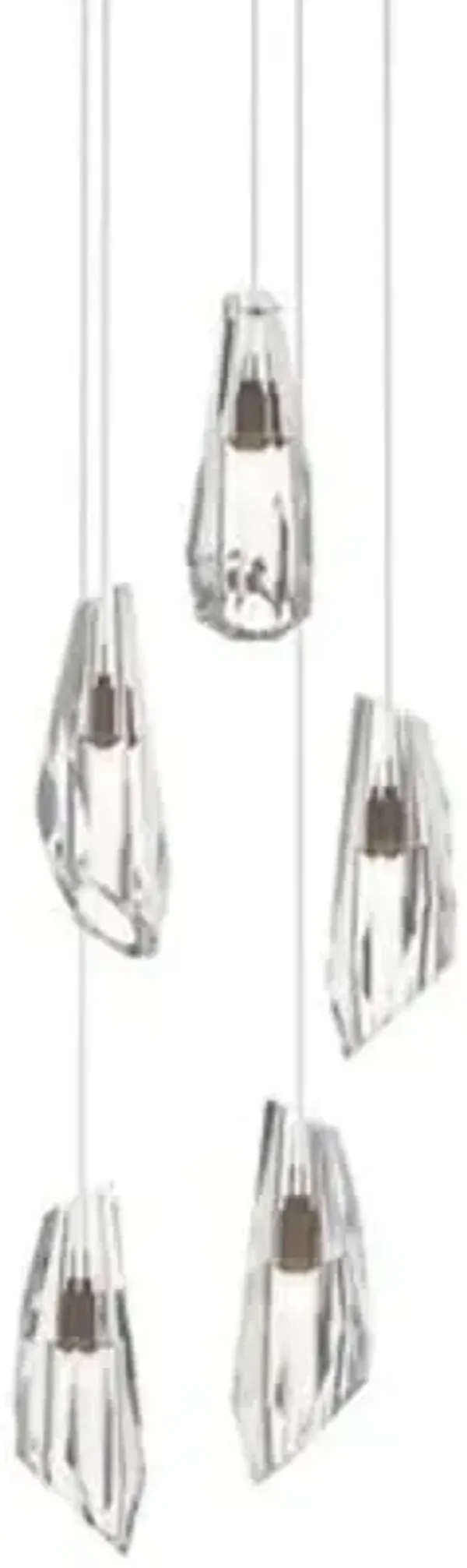 Luma Crystal Round Pendant