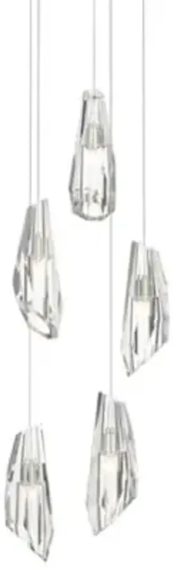 Luma Crystal Round Pendant