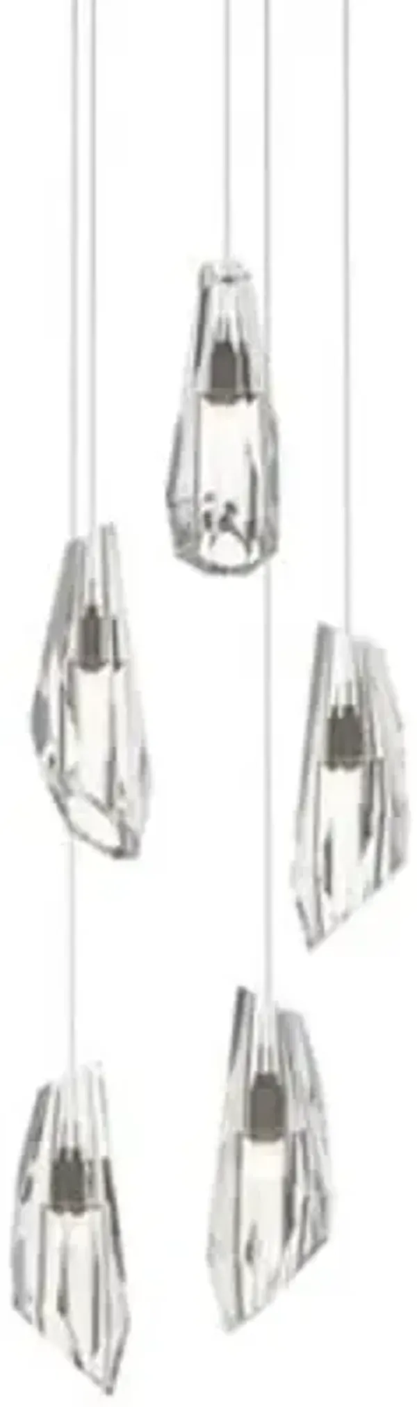 Luma Crystal Round Pendant