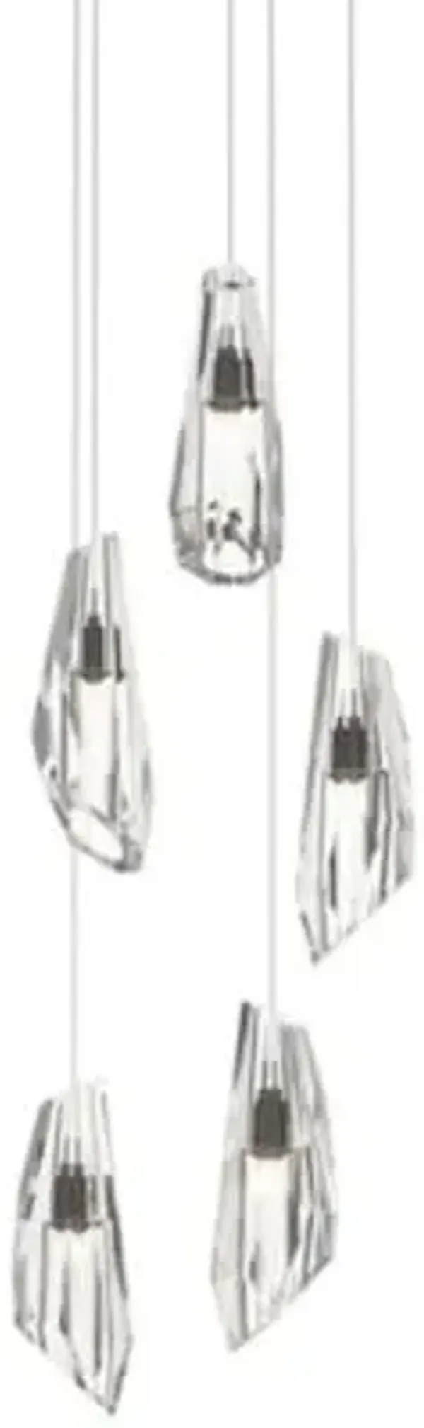 Luma Crystal Round Pendant