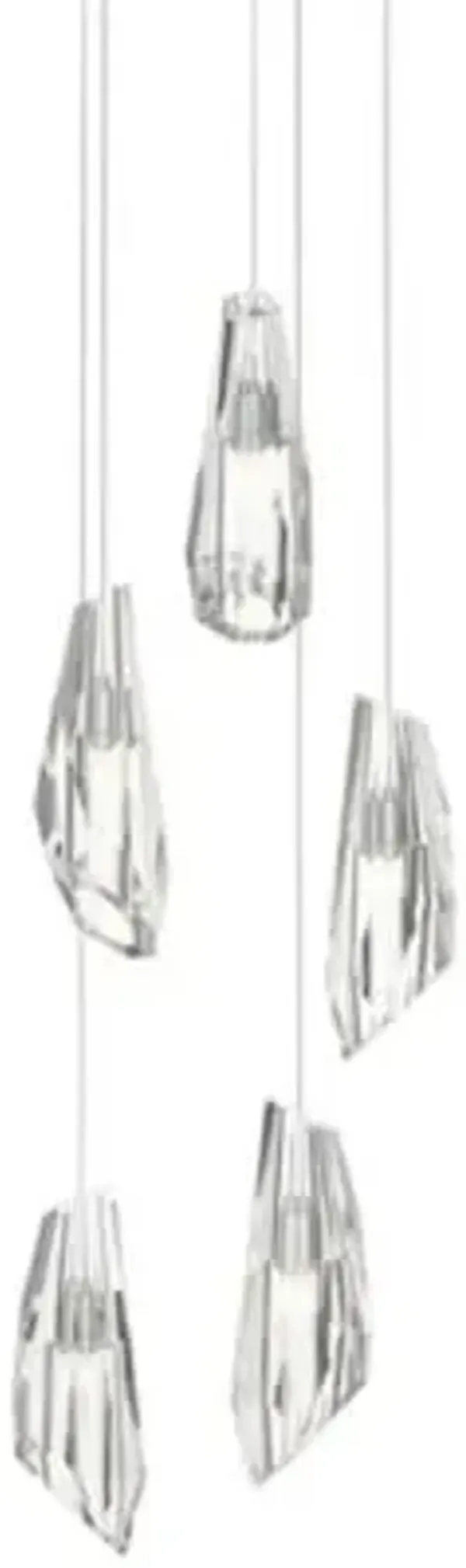 Luma Crystal Round Pendant