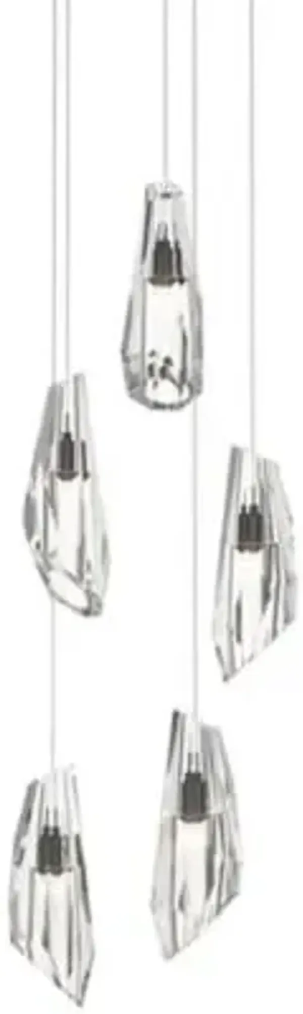 Luma Crystal Round Pendant