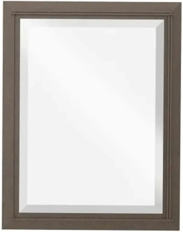 Metra Rectangle Beveled Wall Mirror