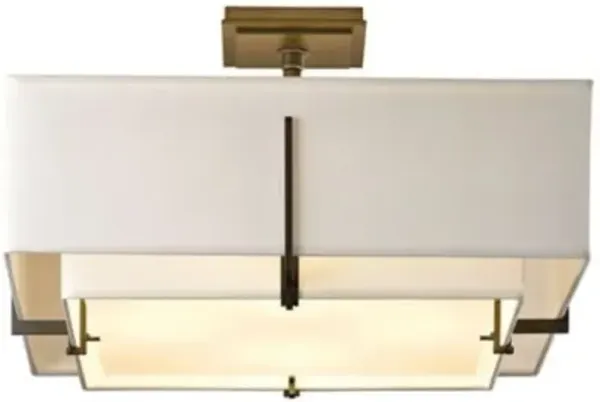 Exos Square Semi-Flushmount