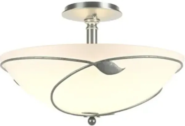 Forged Leaves Semi-Flushmount