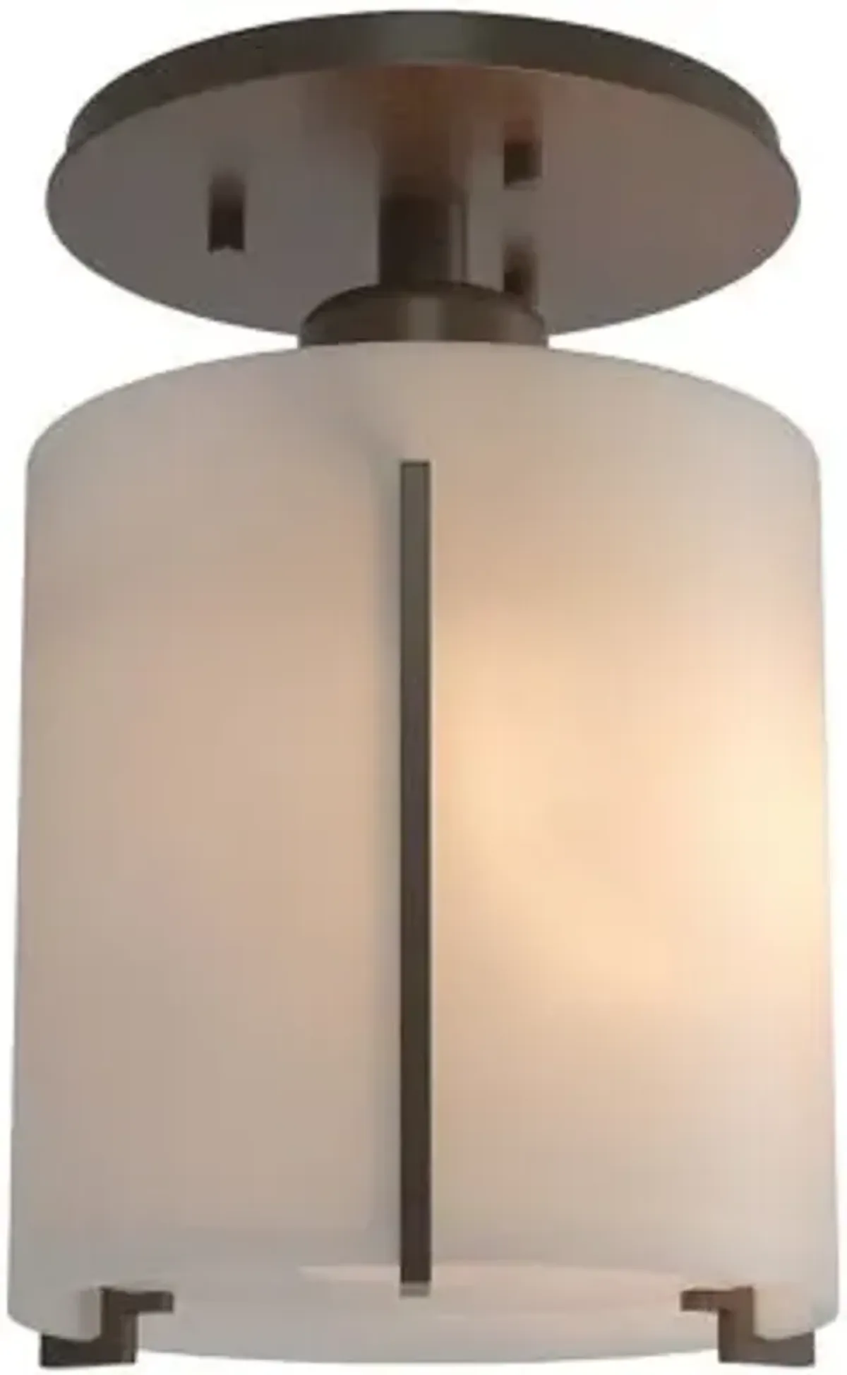 Exos Round Semi-Flushmount