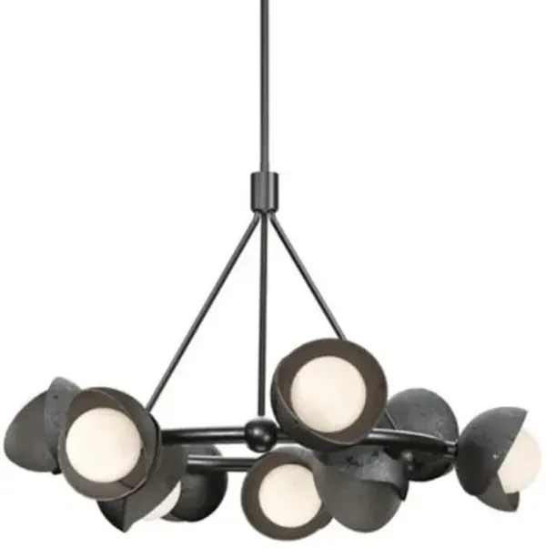 Brooklyn 9-Light Double Shade Ring Pendant