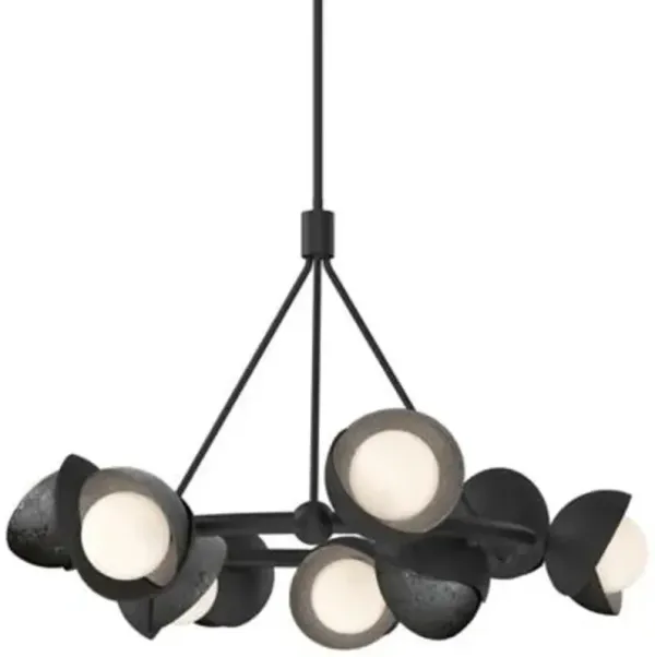 Brooklyn 9-Light Double Shade Ring Pendant