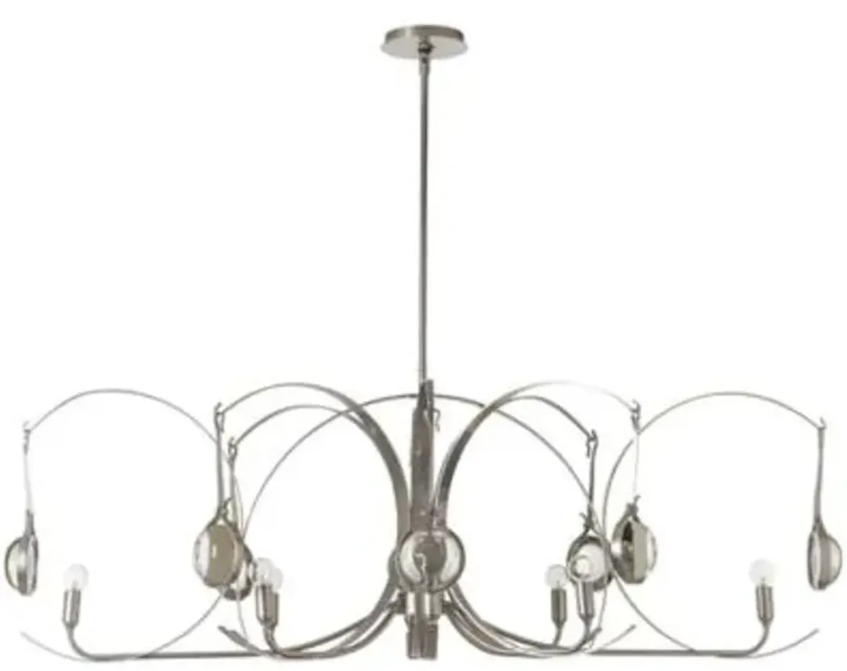 Optic 8-Light Oval Pendant