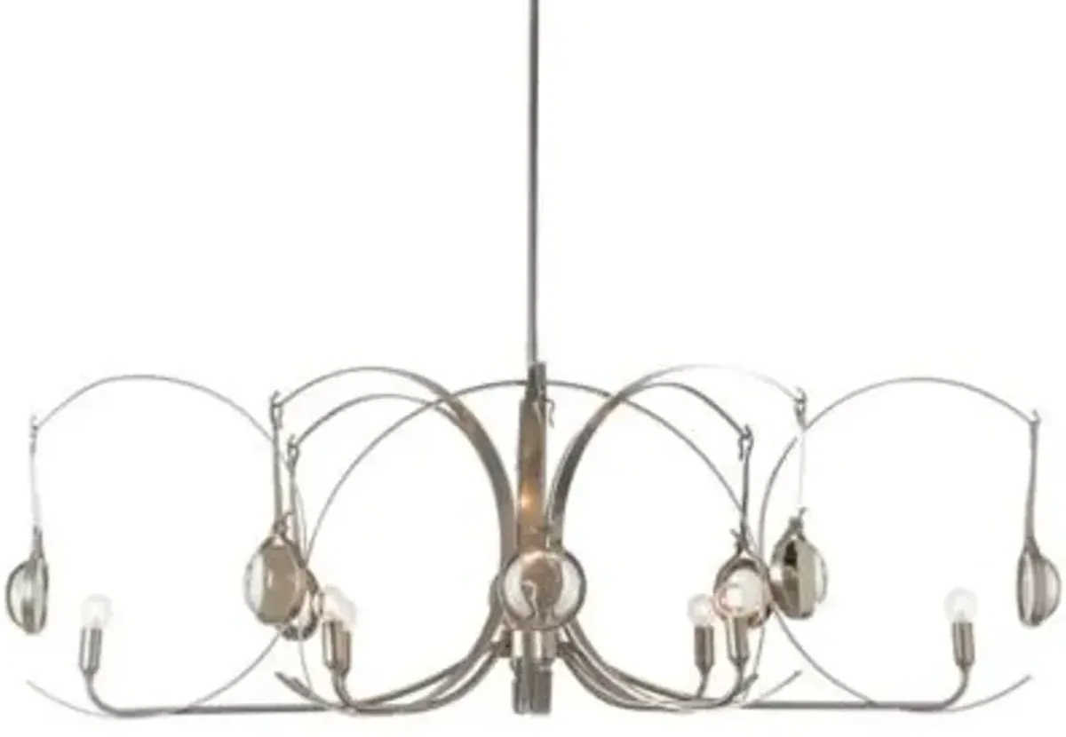 Optic 8-Light Oval Pendant