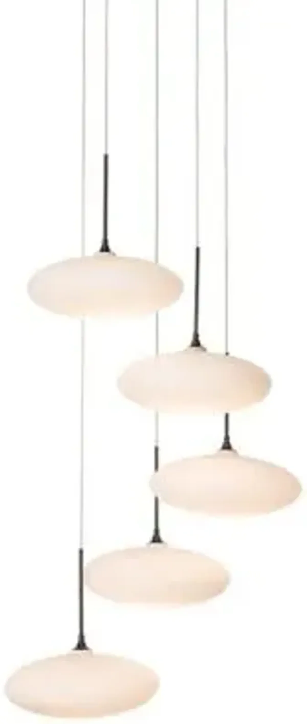 Clouds Round Multi-Light Pendant
