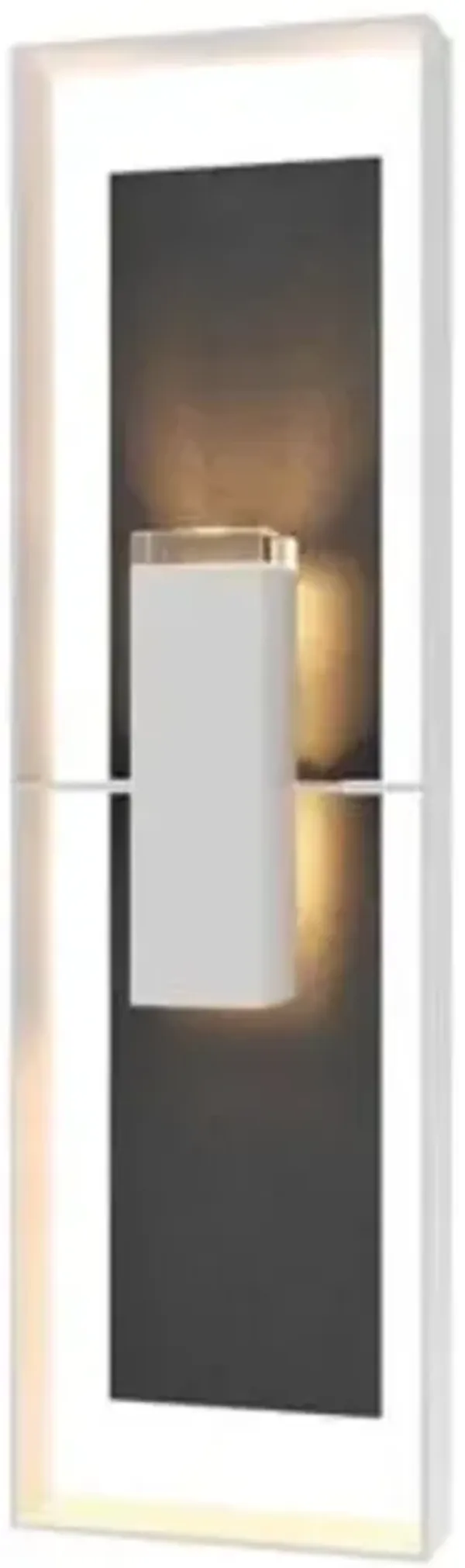 Shadow Box with Slate Outdoor Wall Sconce