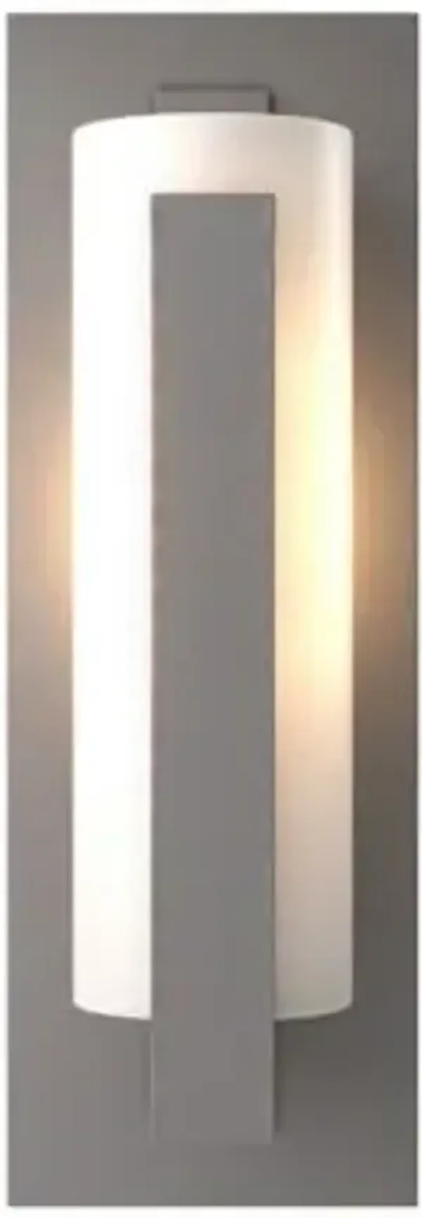 Forged Vertical Bars Outdoor Wall Sconce