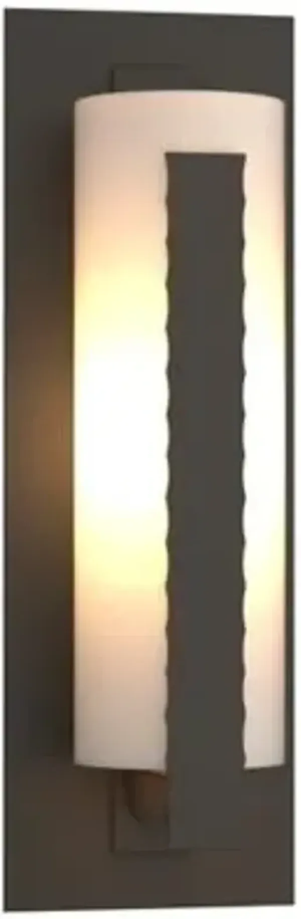 Forged Vertical Bars Outdoor Wall Sconce