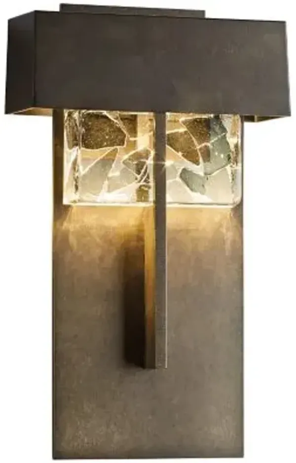 Shard Large LED Outdoor Wall Sconce
