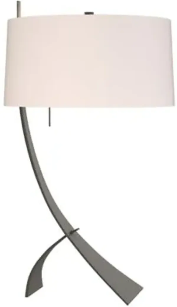 Stasis Table Lamp with Shade Option