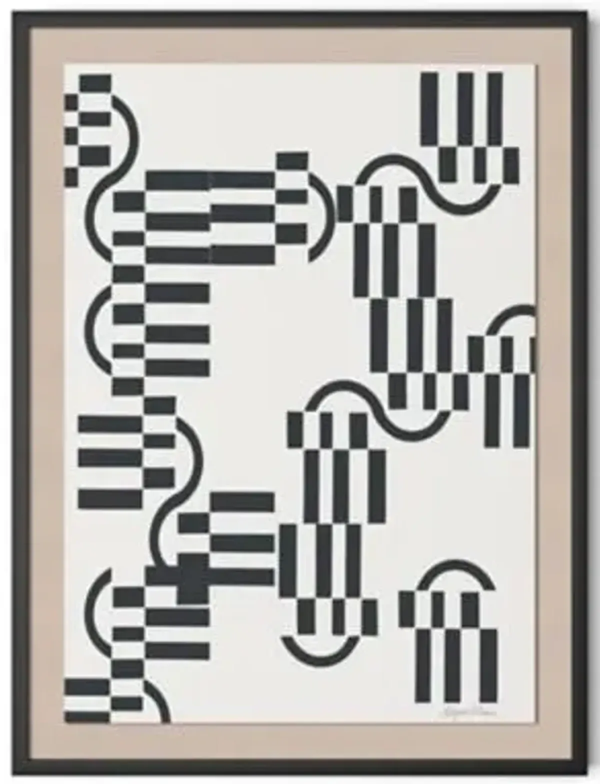 Checkered Wall Art