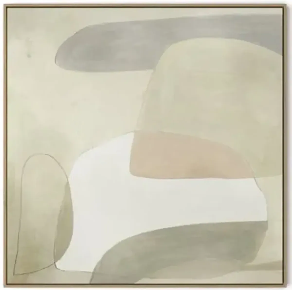 Grosvenor 1 Framed Canvas Wall Art