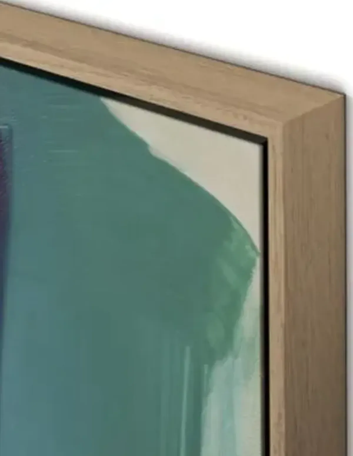 Abstracts 11 Saturated Color Framed Canvas Wall Art