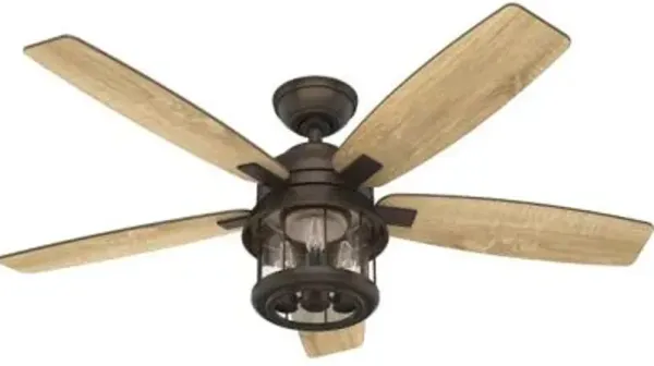 Coral Bay Outdoor Ceiling Fan with Light