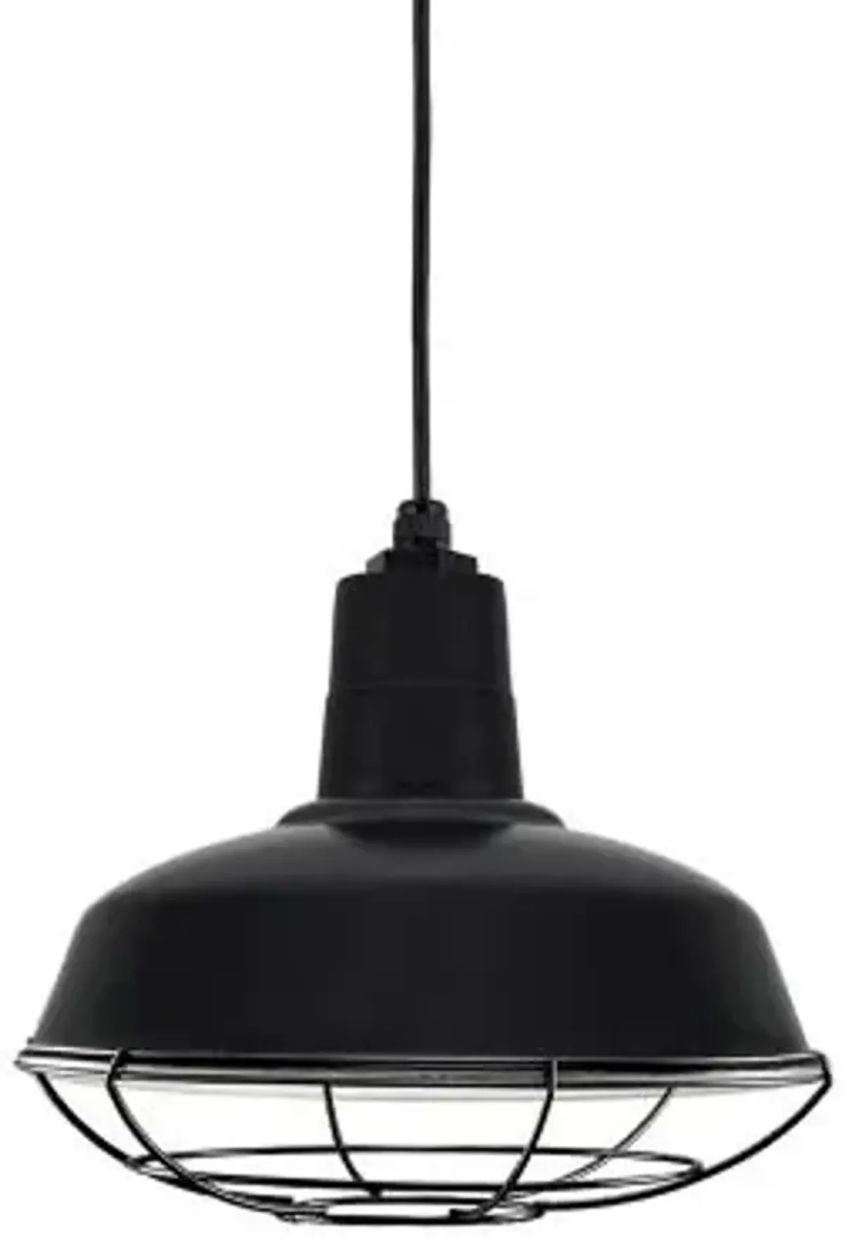 Warehouse Shade Pendant with Wire Guard