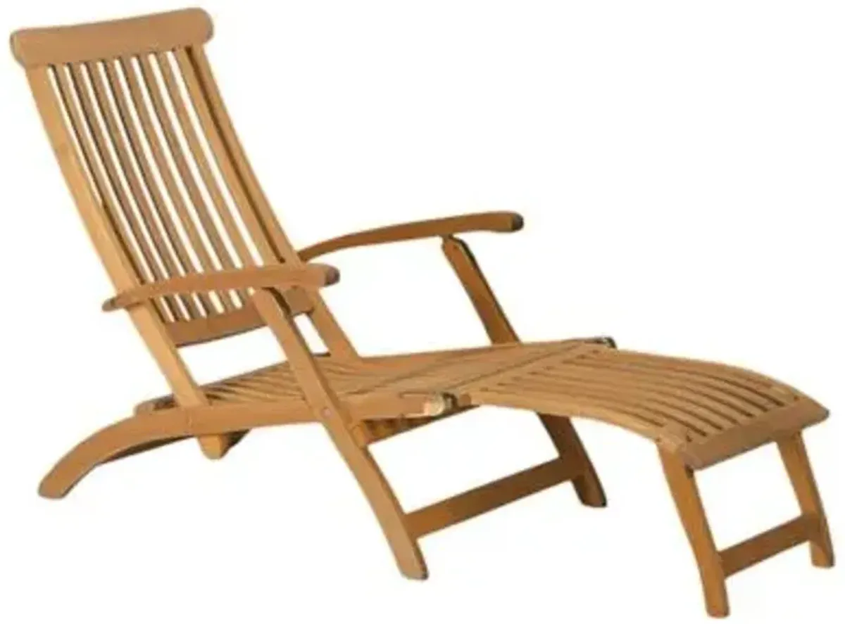 Steamer Outdoor Folding Lounge Chair