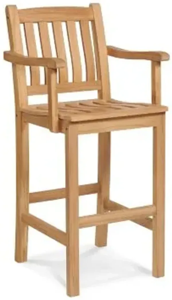 Oasis Outdoor Barstool With Arms