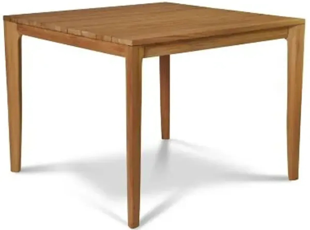 Del Ray Square Teak Outdoor Dining Table