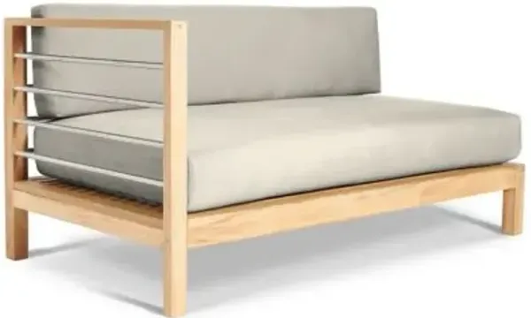 SoHo Teak Outdoor Sectional Sofa Set