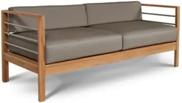 SoHo Teak Outdoor Sofa