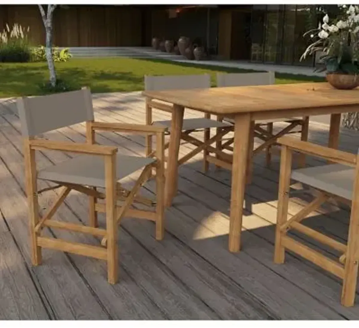 Director 7-Piece Outdoor Family Dining Set